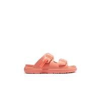 D. Franklin Damen-Sandalen mit offenem Design, verstellbarer Schnalle, Modell Vibe in Orange - Bequeme flache sportliche Sandalen für den Sommer - Größe (37) - Modell Buckle