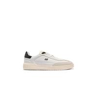 D. Franklin Damen-Sneaker Modell Rebel Basic in Weiß mit glänzenden Details - Damen-Elegantschuhe - Legere Mode - Größe (38)