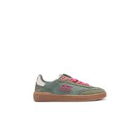 D. Franklin Damen-Sneaker Rebel Mesh in Minzgrün mit rosafarbenen Details - Damen-Elegantschuhe - Legere Mode - Größe (37)