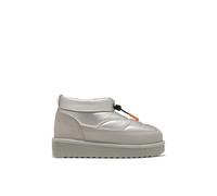 D.Franklin Damen Stiefeletten Gepolstert mit Innenfutter Nordic Low Bomb Silber - Damenstiefel - Freizeitmode - Größe (37) - Modell bomb