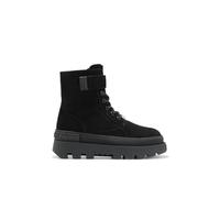 D.Franklin Damenstiefel Mittelschnitt All Track Strap Schwarz - Damenstiefel - Freizeitmode - Größe (41) - Modell all track