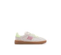 D.Franklin DFSH387005 Rebell Basic Flag - Damen Sneaker - Off-White, Größe:38 EU