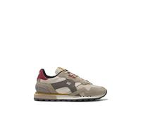 D.Franklin Herren Sportschuhe mit TR-Vibla-Sohle Beige - Damen Halbschuhe - Freizeitmode - Größe (42)