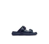 D. Franklin Unisex Offene Sandalen mit Verstellbarer Schnalle Vibe Dunkelblau - Bequeme flache sportliche Sandalen für den Sommer - Größe (44) - Modell Buckle