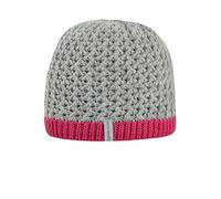 d-generation Döll Unisex Strickmütze Topfmütze Strick, Gestreift, Gr. X-Large (Herstellergröße: 57), Grau (Light Gray Melange 8100)