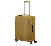 SAMSONITE Trolley D'LITE SPINNER 55cm erweiterbar mustard yellow senf