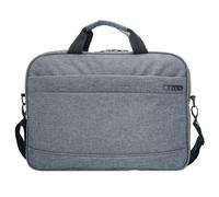 d&n Basic Aktentasche 44 cm Laptopfach grau (DN-5616-13) grau