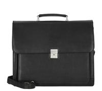 D&N Business Line Aktentasche, 40 cm, 19L, schwarz