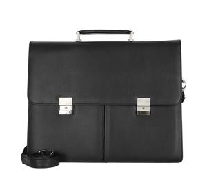 D&N Basic Line PU - Aktentasche 42 cm (schwarz)