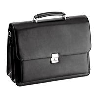 D&N Business Line Aktentasche, 40 cm, 19L, schwarz