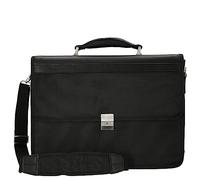 D&N Business Line Aktentasche, 43 cm, 22 Liter, Schwarz