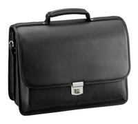 D&N Business Line Aktentasche, 44 cm, 24L, Schwarz