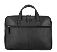 d&n Business Line Aktentasche Leder 40 cm Laptopfach schwarz (DN-5500-01) schwarz