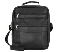 D&N Business Line Umhängetasche, 34 cm, 16 Liter, Schwarz