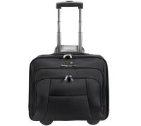 D&N Business - 2-Rollen Businesstrolley 43 cm Polyester (schwarz)