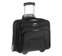 D&N Business - 2-Rollen Businesstrolley 43 cm Polyester (schwarz)