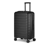 d&n Toronto 4 Rollen Trolley M 65 cm mit Dehnfalte schwarz
