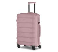 D & N Check-in Koffer für Damen und Herren | mittelgroßer Trolley 43 x 25 x 66 cm aus hochwertigem, stoßfestem ABS Material | Erweiterbar & TSA Schloss| South Dakota Serie
