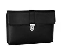 D&N - d&n Schreibmappe echt Leder schwarz Schwarz