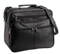 D&N Business Line Umhängetasche, 39 cm, 26 Liter, Schwarz