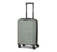 D & N Kabinen-Koffer für Damen und Herren | Kleiner Cabin-Trolley 36 x 22 x 54 cm aus hochwertigem, leichtem Polypropylen Material | Erweiterbar & TSA Schloss | Toronto Serie
