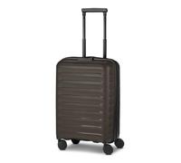 D & N Kabinen-Koffer für Damen und Herren | Kleiner Cabin-Trolley 36 x 22 x 54 cm aus hochwertigem, leichtem Polypropylen Material | Erweiterbar & TSA Schloss | Toronto Serie