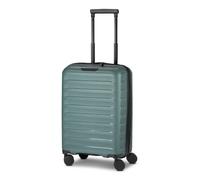 D & N Kabinen-Koffer für Damen und Herren | Kleiner Cabin-Trolley 36 x 22 x 54 cm aus hochwertigem, leichtem Polypropylen Material | Erweiterbar & TSA Schloss | Toronto Serie