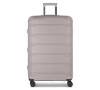 d&n South Dakota 4 Rollen Trolley L 76 cm mit Dehnfalte grau