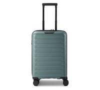 d&n Toronto 4 Rollen Kabinentrolley S 54 cm mit Dehnfalte blau