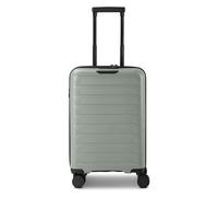 d&n Toronto 4 Rollen Kabinentrolley S 54 cm mit Dehnfalte grün
