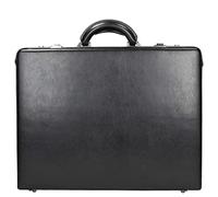 D & N Tradition Aktenkoffer Leder 46 cm, Schwarz