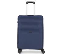 d&n Travel Line 4000 4-Rollen Trolley 66 cm blau