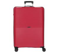 D&N Herren Trolley mit 4-Rollen 'Travel Line 4000' 76cm rot, Größe One Size, 4633497 Rot One Size