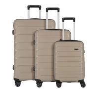 d&n Travel Line 4100 4 Rollen Kofferset 3-teilig grau