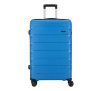 d&n Travel Line 4100 4 Rollen Trolley L 74 cm blau