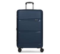 d&n Travel Line 4300-Plus 4 Rollen Trolley L 76 cm mit Dehnfalte petrol