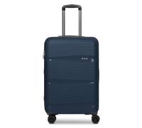 D & N mittelgroßer Hartgepäck Check-in Koffer | Trolley 43 x 25 x 65 cm aus hochwertigem, robustem Polypropylen Material | für Damen und Herren | Erweiterbar & TSA-Schloss | TravelLine 4300-PLUS