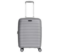 D&N Travel Line 4500+ - 4-Rollen-Kabinentrolley S 55 cm erw. (grau)