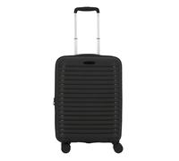 d & n Travel Line 4500 4 Rollen Kabinentrolley S 55 cm mit Dehnfalte black Herren