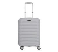 d&n Travel Line 4500 4 Rollen Kabinentrolley S 55 cm mit Dehnfalte grey (TAS030839) grau