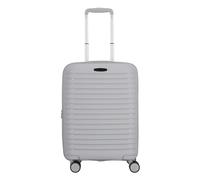 d & n Travel Line 4500 4 Rollen Kabinentrolley S 55 cm mit Dehnfalte grey Herren