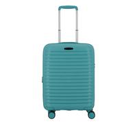 d & n Travel Line 4500 4 Rollen Kabinentrolley S 55 cm mit Dehnfalte petrol Herren