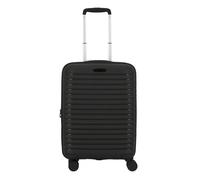 d&n Travel Line 4500+ Kabinentrolley 55 cm erweiterbar 4 Rollen 38 l - Schwarz