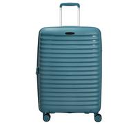 D&N Travel Line 4500+ - 4-Rollen-Trolley M 65 cm erw. (petrol)