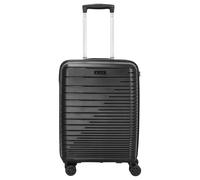 d&n Travel Line 4600 Kabinentrolley 55 cm 4 Rollen 35 l - Schwarz