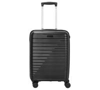 d&n Travel Line 4600 Kabinentrolley 55 cm 4 Rollen 35 l - Schwarz