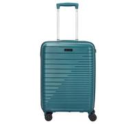 D&N Travel Line 4600 - 4-Rollen-Kabinentrolley S 55 cm (petrol)