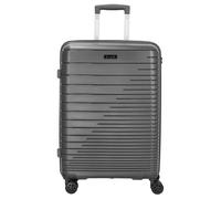 D&N Travel Line 4600-4-Rollen-Trolley M 65 cm Grey