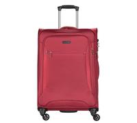 d&n Travel Line 6400 4-Rollen Trolley 68 cm rot