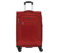 Reisekoffer d&n Travel Line 6404 Trolley 68 cm erweiterbar 4 Rollen 70 l - Rot